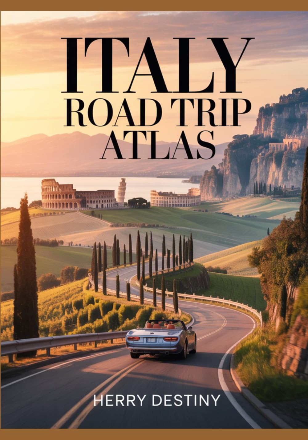Italy Road Trip Atlas: Scenic Driving Routes, Maps & Historic Landscapes      Paperback – March 12, 2026