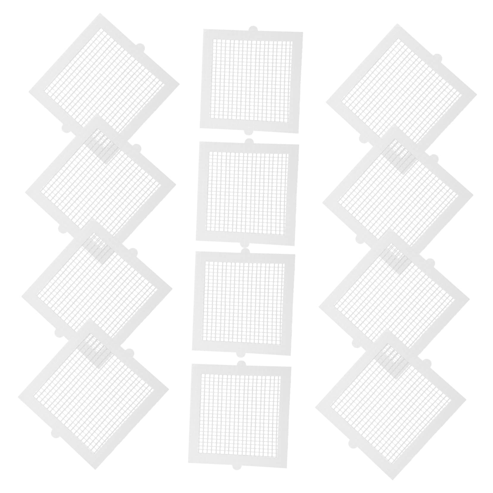 Uonlytech 150piezas Pegatinas Desagüe Desechables para Anti-obstrucción Filtro Uso Baño Cocina y Lavabo