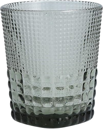 Fortessa Malcolm - Vaso de cóctel para bebidas heladas, 15 onzas, color gris, 6 unidades