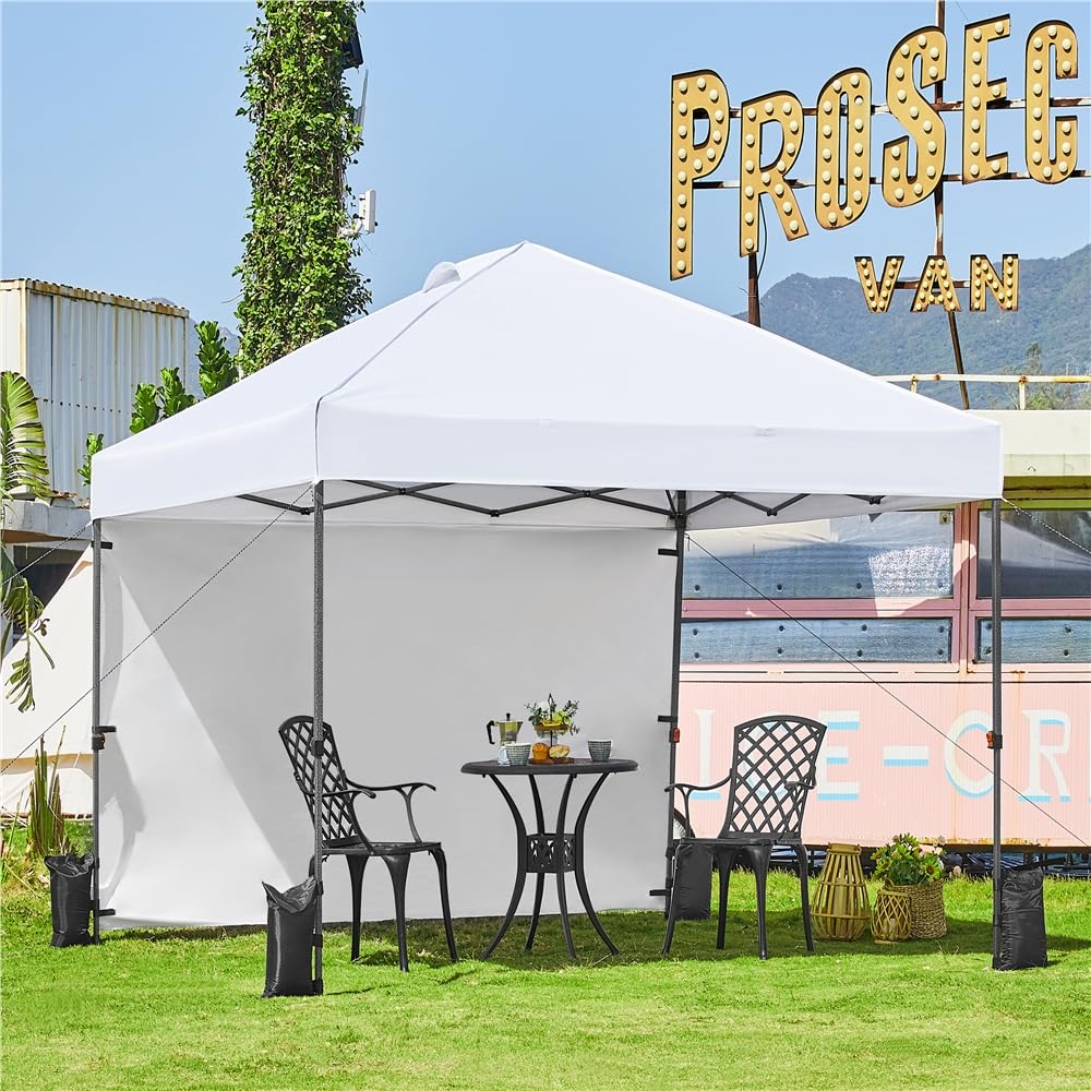 Gazebo Pieghevole 3x3m Con Zanzariera - Impermeabile E UV Protection, Ideale Per Giardino, Campeggio E Feste - Foto 12