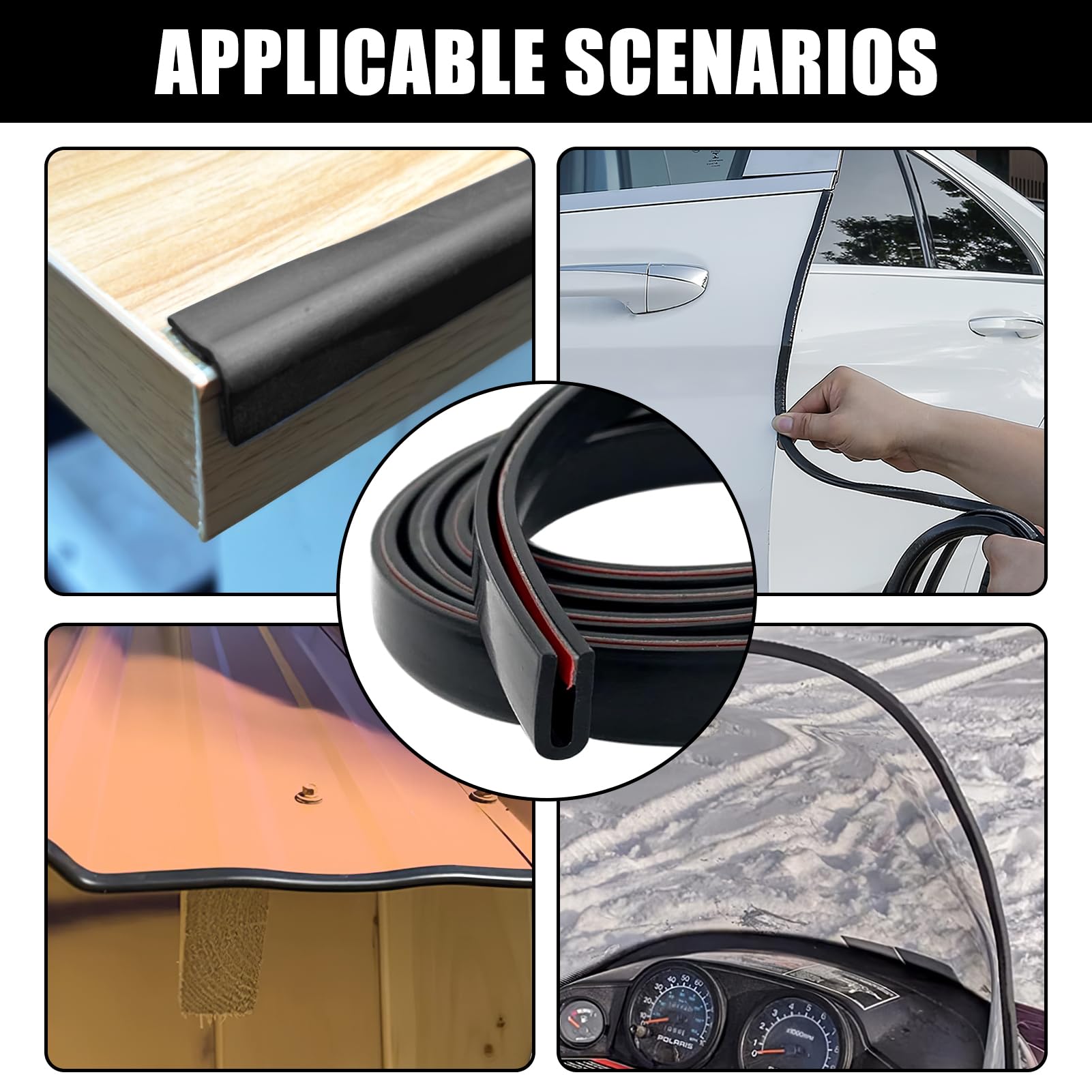 Guarnizioni In Gomma Per Auto Profilo Guarnizione In Gomma SMI DF8 - Foto 12