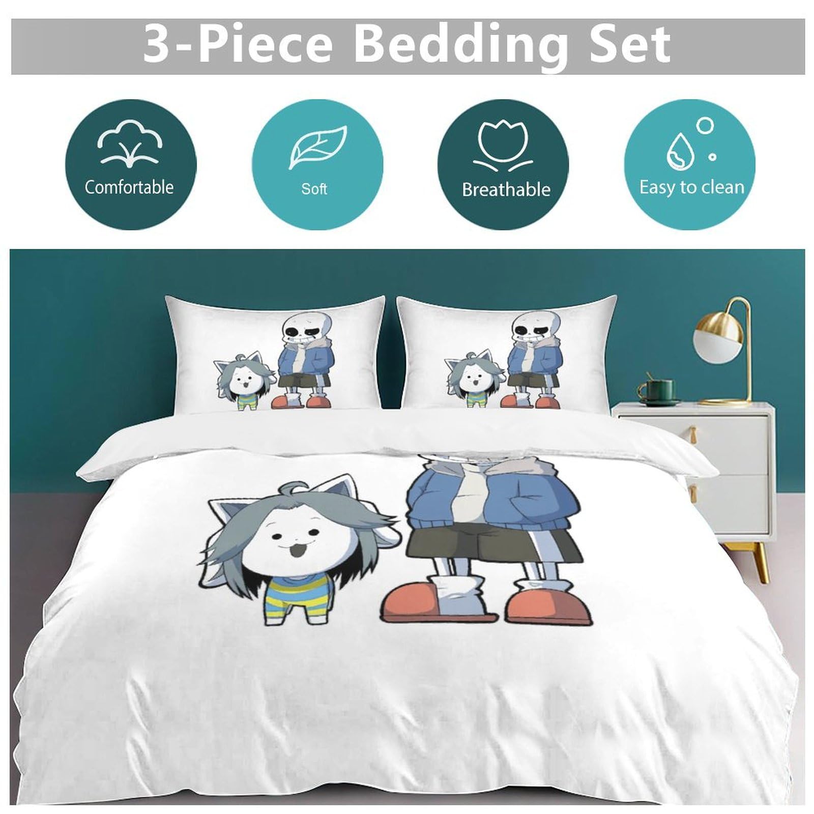 C106 ヘブンバンーズレッド へブバン ベッドシーツ（シンプル） 3