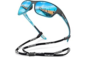 Polarized Sports Sunglasses for Men Driving Cycling Pesca Fishing 100% UV Goggles