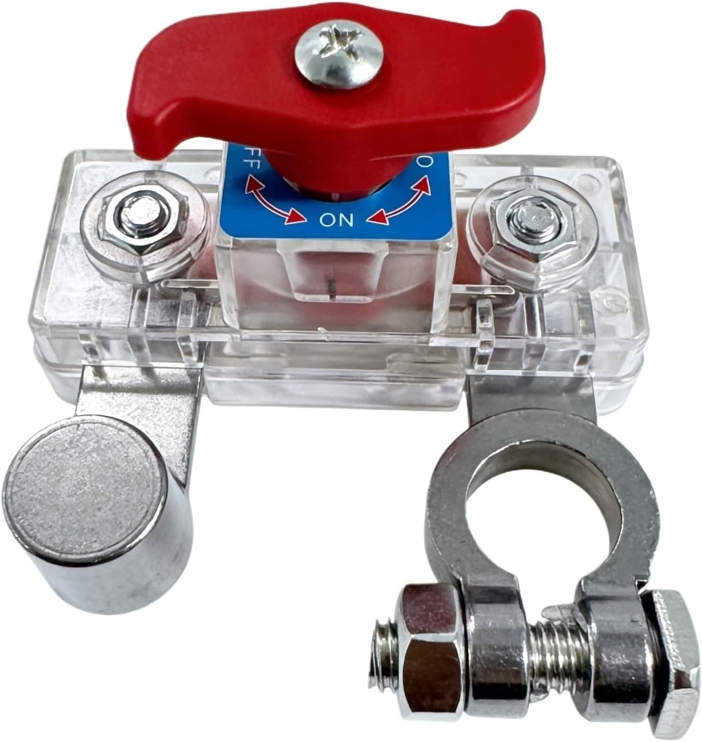 Car Cut Off Switch 12V/24V Disconnect Automatic Circuit Breaker Off Leakage Protector Universal Parts(Copper)