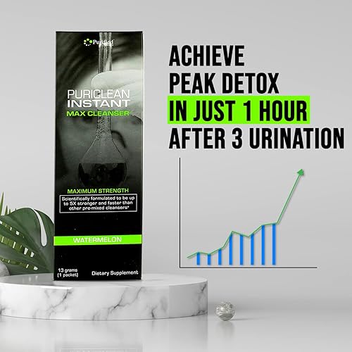 Miniatura 6 de Puriclean - Bebida de desintoxicación máxima para el mismo día, limpieza de máxima fuerza, descarga rápida, potente limpiador de sistema profundo,
