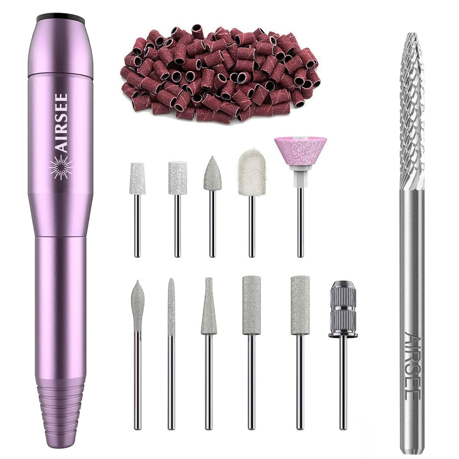 AIRSEE Portable Electric Nail Drill Professional Efile Nail