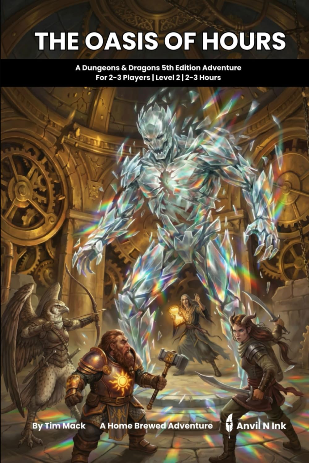 The Oasis of Hours | A D&D 5e One-Shot Adventure for 2-3 Players: A dying father. A forbidden artifact. A choice that echoes through time. (The Ready Adventure Series)