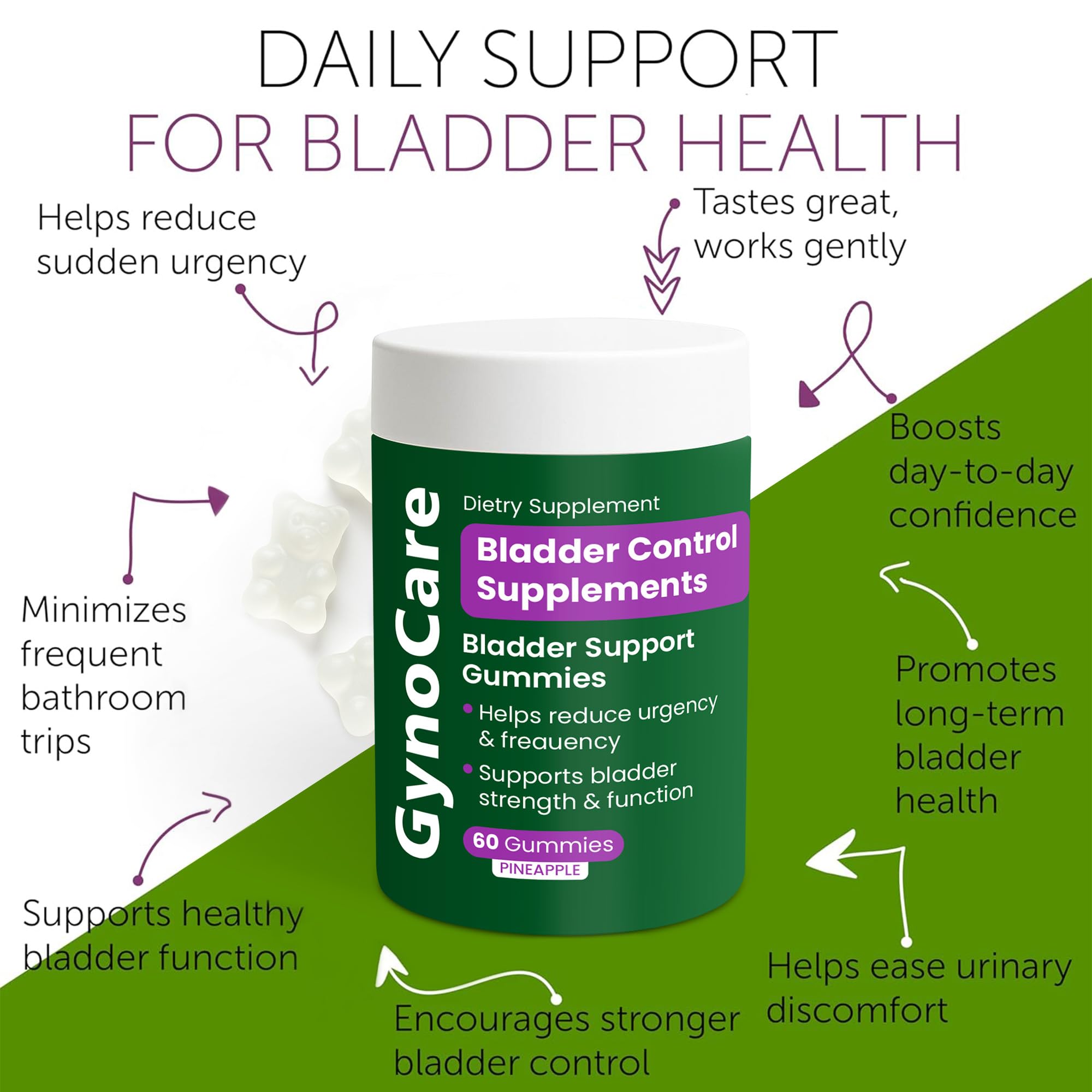 Bladder Control Supplements Urinary Tract Health for Women & UTI Relief — Amazon image 4