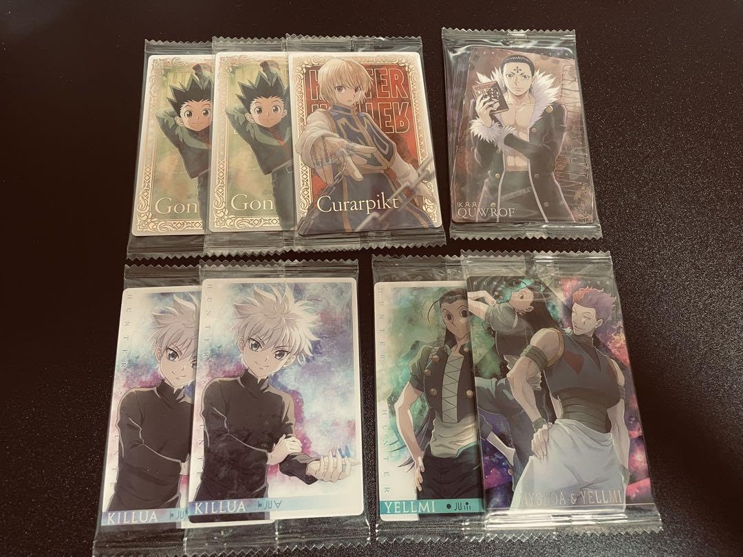 HUNTER × HUNTERウエハースカードセット Amazon.co.jp: HUNTER × HUNTER ウエハースカード 8枚セット