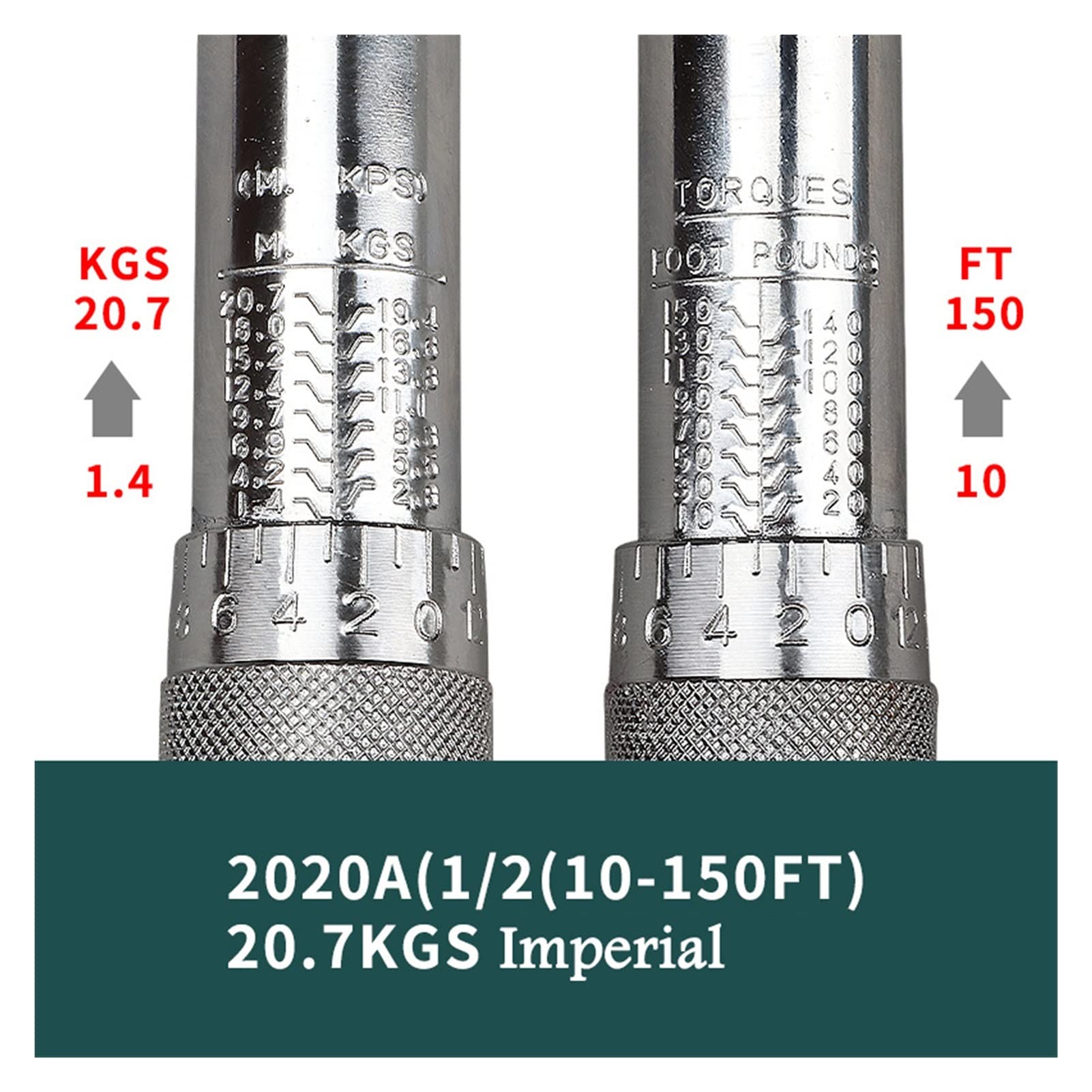 Klucz dynamometryczny, 1/2 Kwadratowy wyrwanie momentu obrotowego Drive Two W drodze do dokładnego mechanizmu klucz narzędzia ręcznego spanner Meter moment obrotowy Preset Ratche(28-210Nm 5pcs)