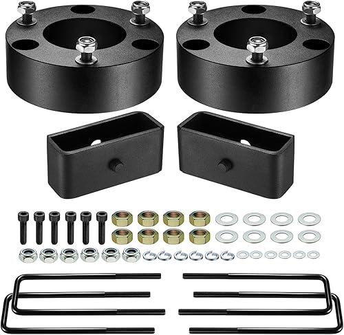 BDFHYK Kit de elevación de nivelación delantera y trasera de 3 pulgadas y 2 pulgadas, compatible con Silverado 2007-2022 y GMC Sierra 1500 2WD 4WD,