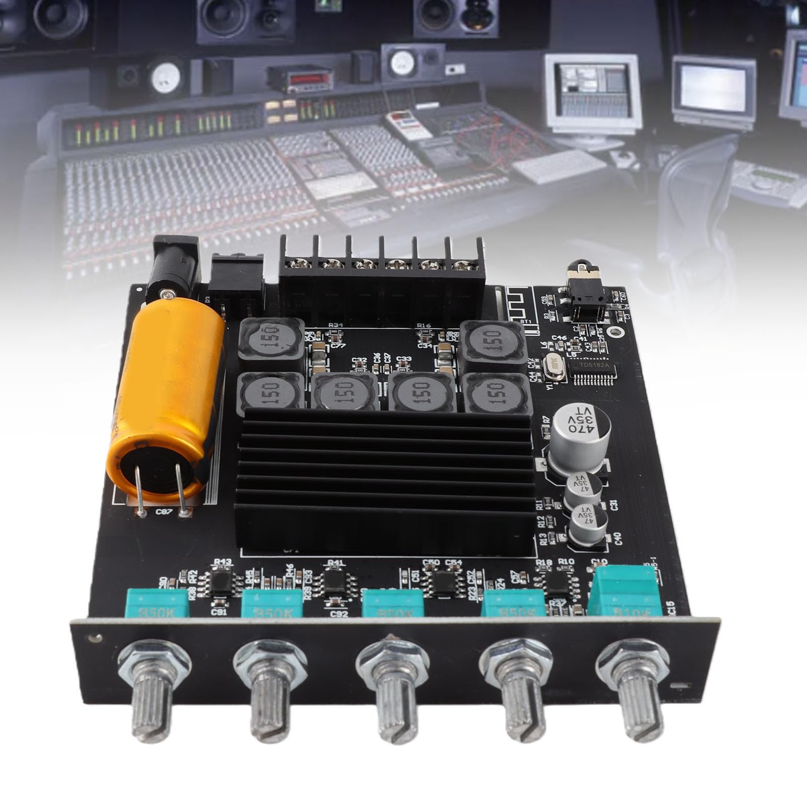 ZK-TB21 2.1-kanałowa Płytka Wzmacniacza Mocy Moduł Wzmacniacza Audio Płytka Wzmacniacza Stereo z 5.0 do Subwoofera Wyjście Kanału Lewego Prawego