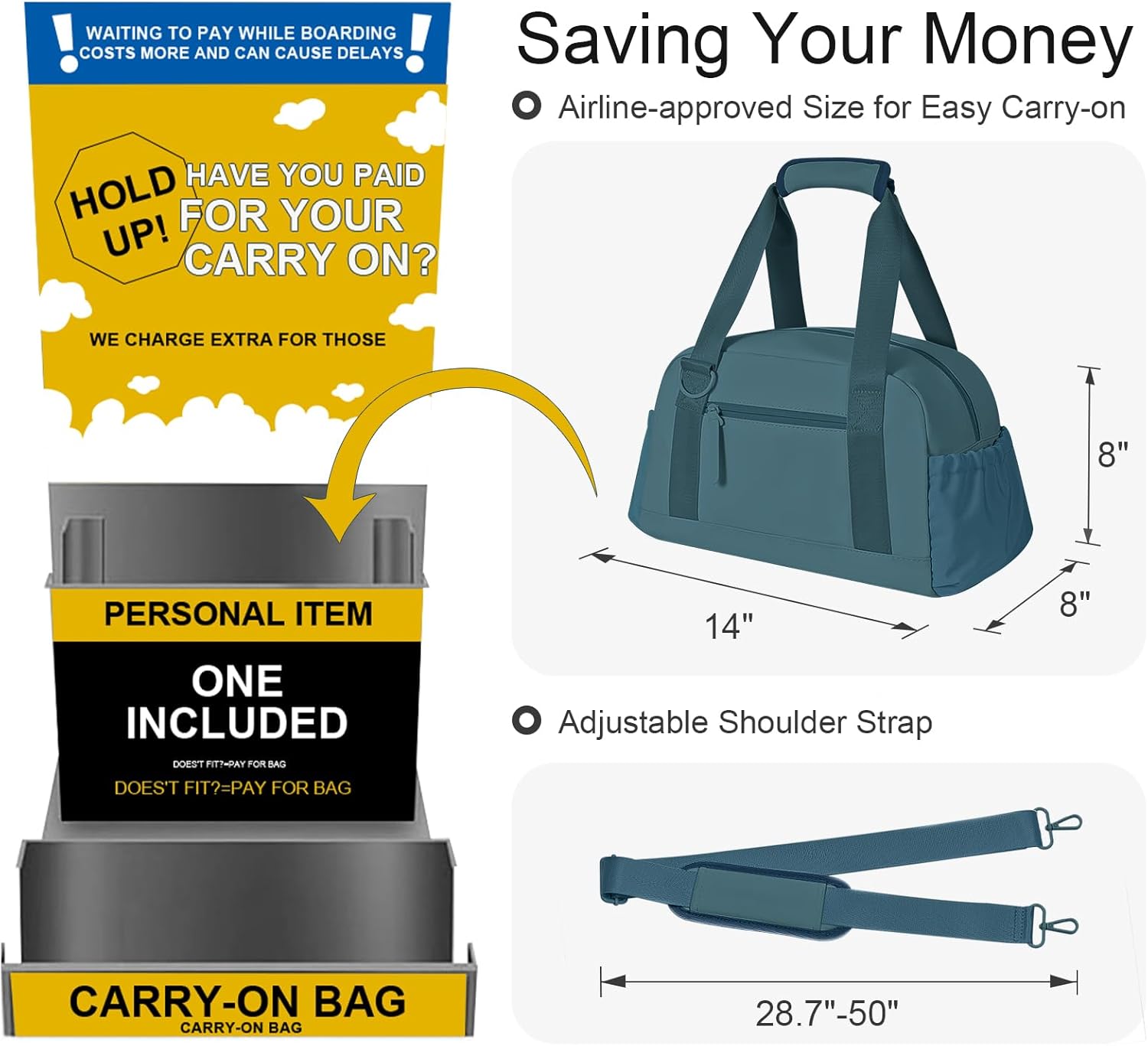 Mini Gym Bag for Women Girls Small Gym Tote Bag with Wet Compartment Waterproof Travel Duffle Bag Cute Workout Sport Bag - Image 7