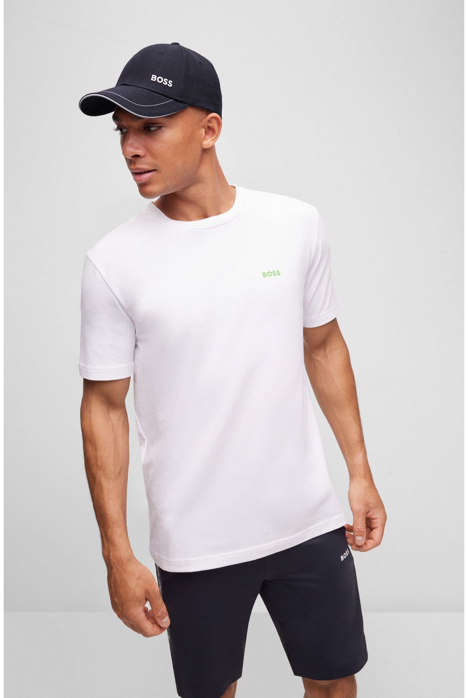 Hugo Boss Herren Cotton Twill Small Logo Cap Baseballkappe