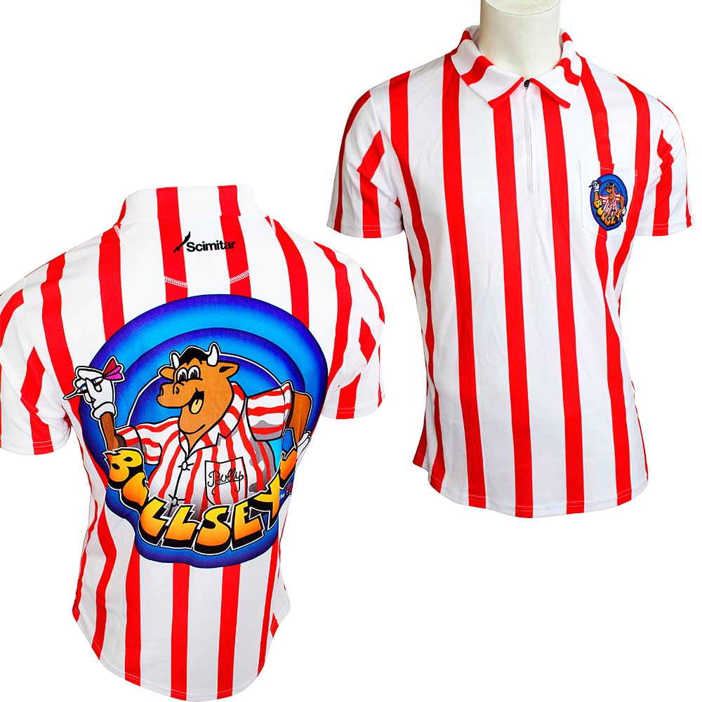 Buy Darts Corner Bullseye Bully Dart Shirt - With Bully Logo - Red ...