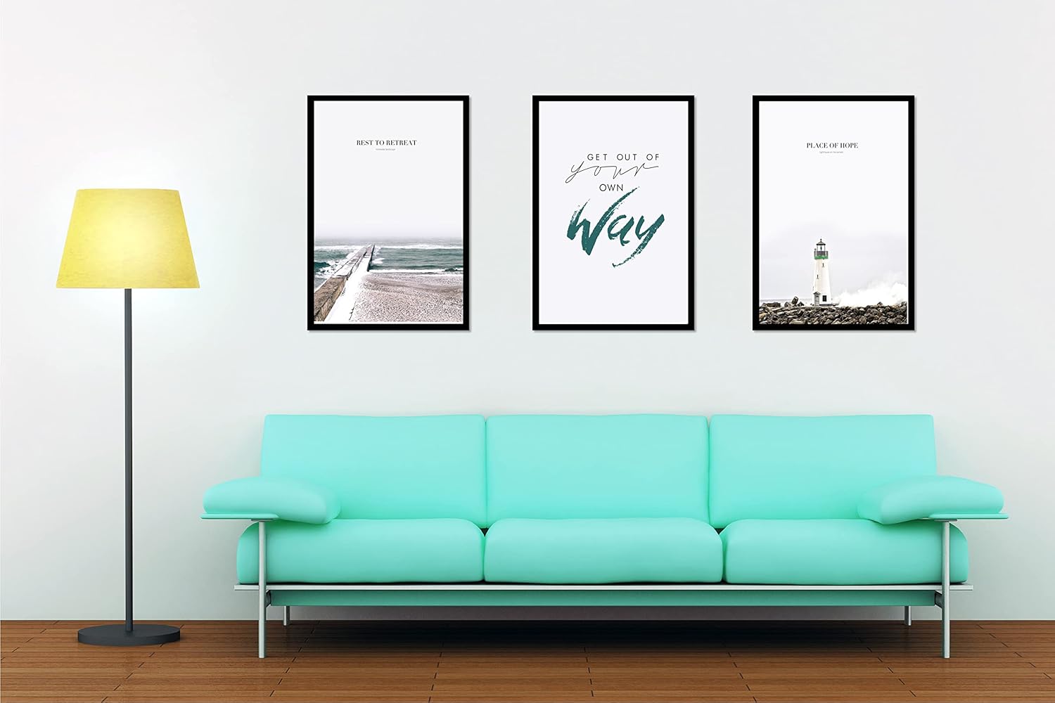 KYARA ARTS Framed Wall Posters/Painting With Frame for Living Room