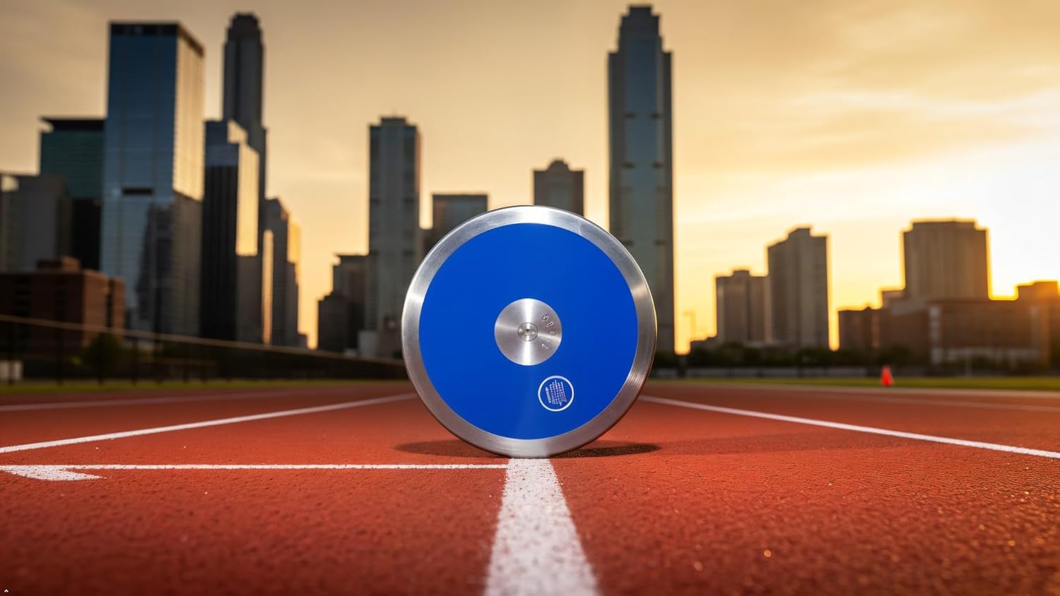 The RT Blue Stealth Discus, with a Weight of 1.6 kg, Features an Advanced Design specifically Crafted to fulfill the Needs of Dedicated Discus throwers pursuing Excellence in Track and Field.