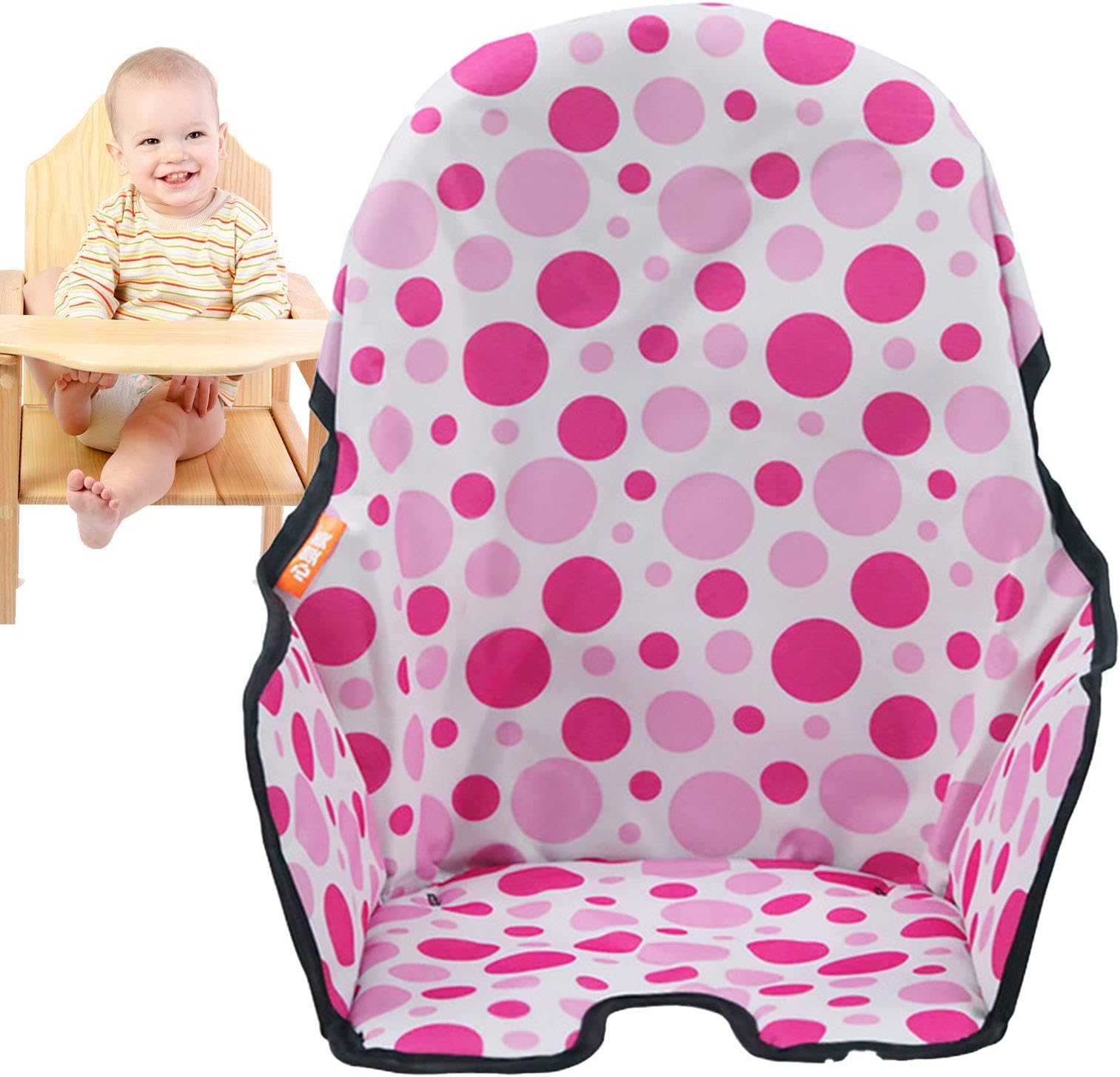 Baby High Chair Cove r,Cushion High Chair, Breathable high Chair Cushion Pad Multifunctional High Chair Insert Cushion, High Chair Cushion With Soft Padding For Peg-Perego, Kosmic Jané, Baoneo, Siesta