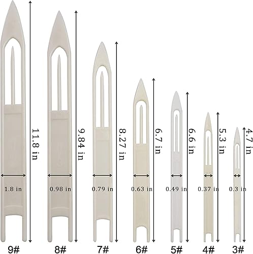 Miniatura 2 de Kit de agujas de reparación de red de pesca, 721 piezas, agujas de red de fundición, agujas de coser, tamaño 3, 4, 5, 6, 7, 8, 9