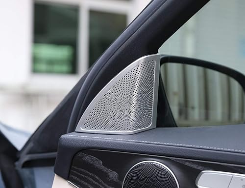 Miniatura 4 de YIWANG ABS cromo parachoques delantero placa marco ajuste 3 unids para Mercedes Benz E clase W213 2016-2019 auto accesorios