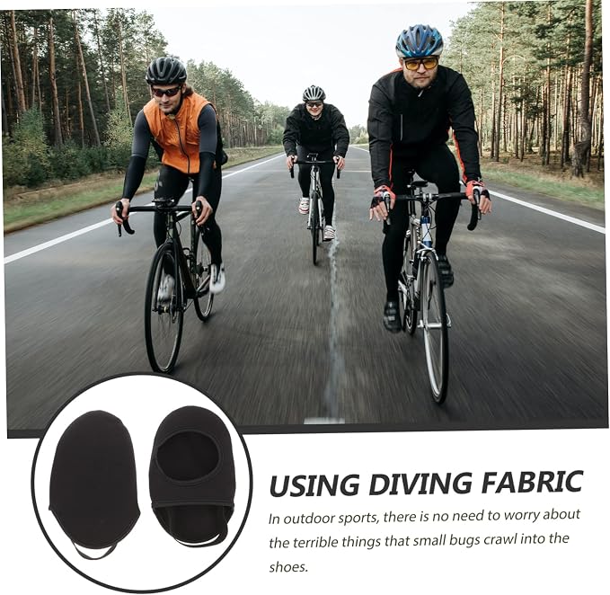 Cubrezapatos cortos impermeables para ciclismo Toyvian miniatura 8
