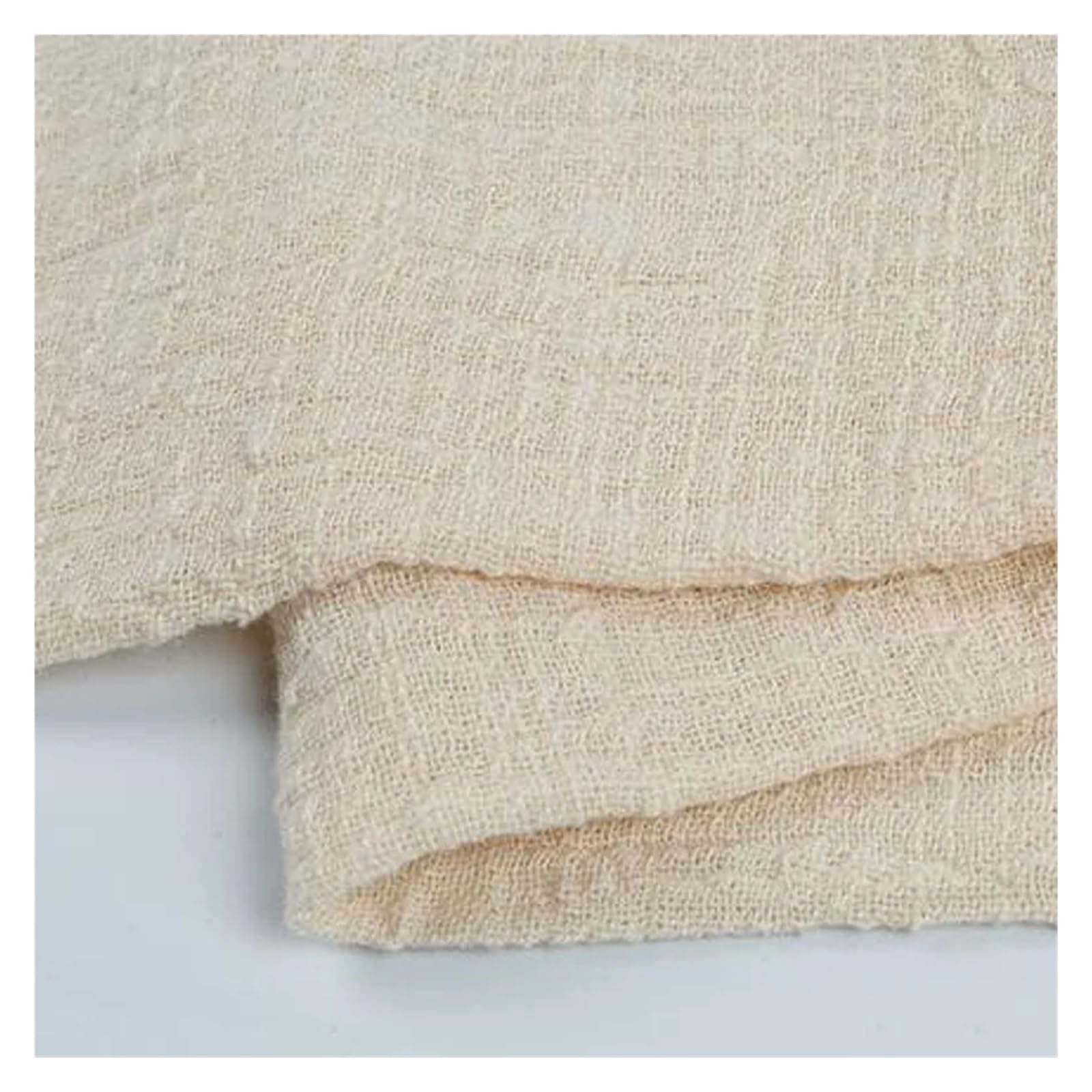 Tela Lino Tela De Lino Gasa Algodón Lisa | For coser, perfecto for ropa de mujer y forro de cortinas.
