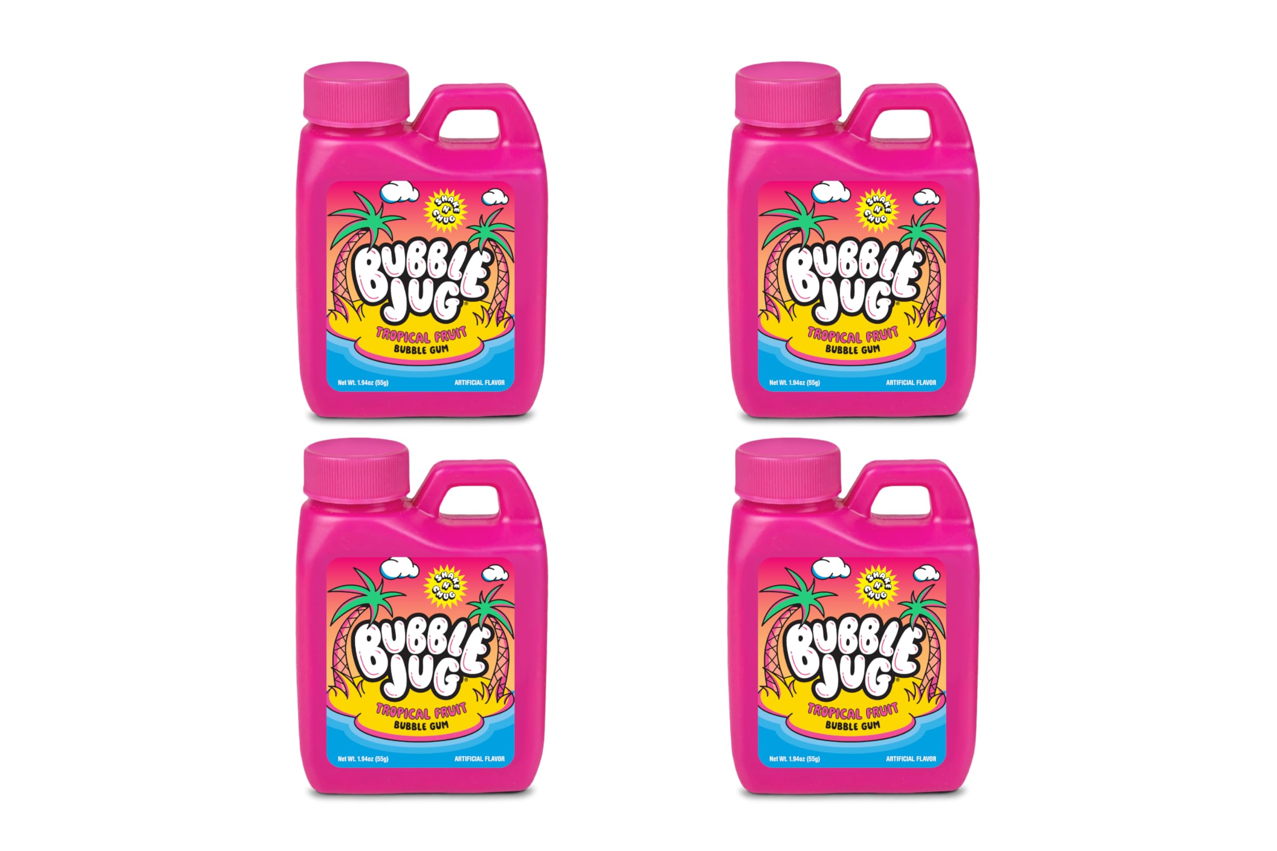 Bubble Jug | Tropical Fruit Bubble Gum | 90s Candy | Shake N' Chug Gum | Brought To You By Iconic Candy (4)