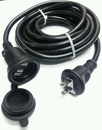 Amazon Co Jp Nicoh ニコー 防雨ソフト延長コード5m 15a パソコン 周辺機器