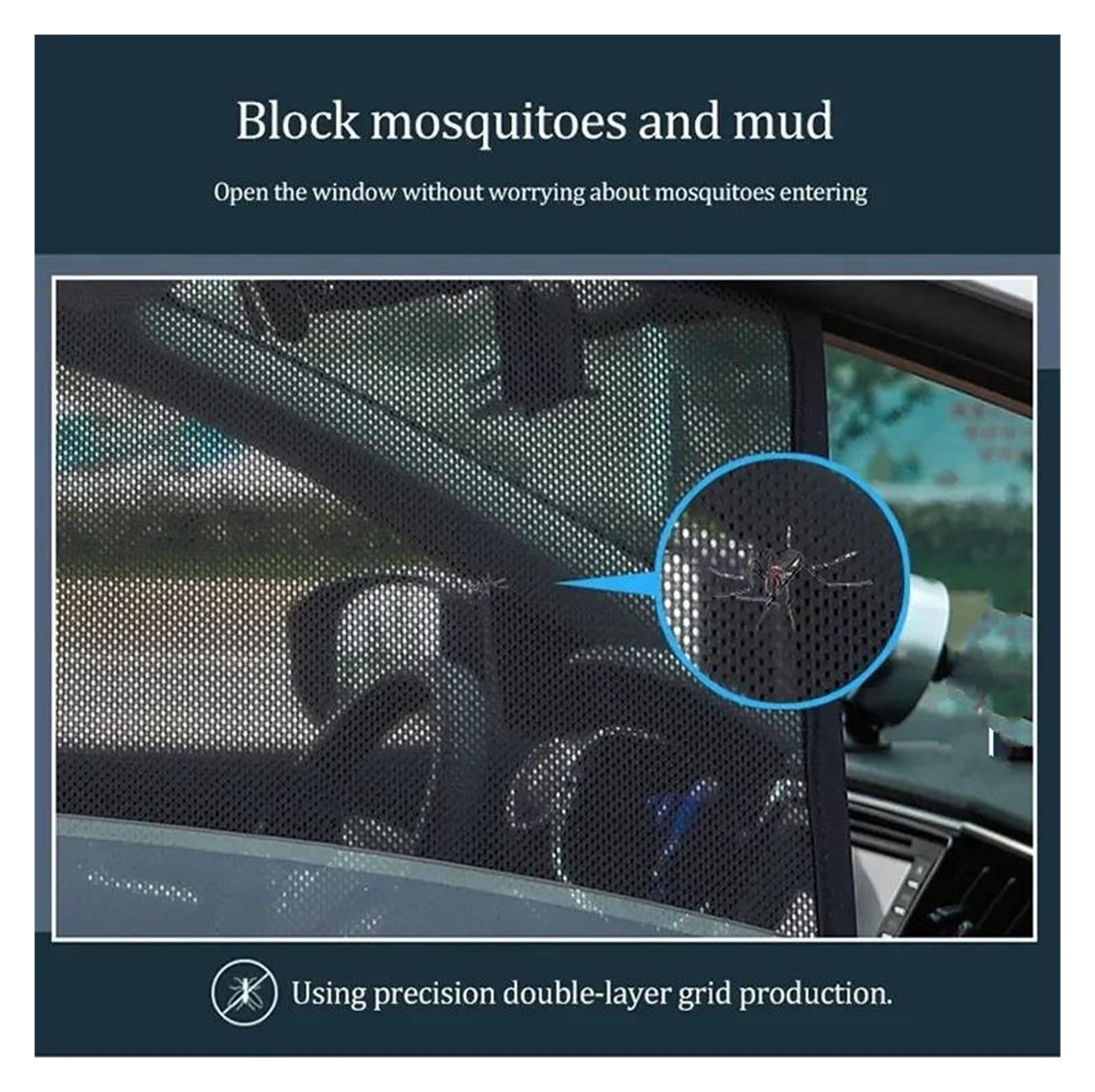 Sonnenschutz Auto Für Toyota RACTIS Für Verso-S XP120 2010-2017 Autofenster Sonnenschutz Magnetvorhang Visiernetz Mesh Sonnenblende Vorne(Rear Triangular)