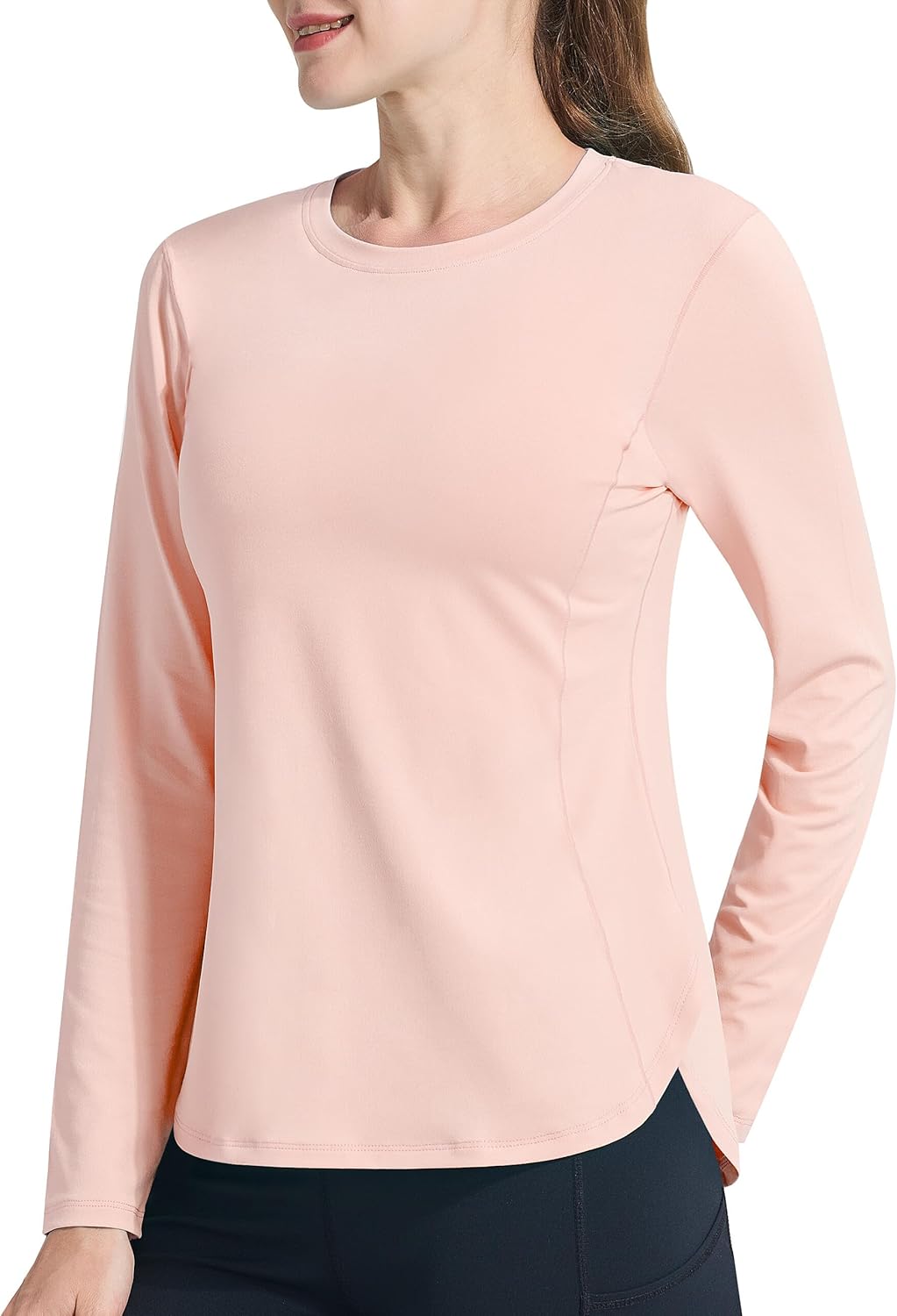 Women's Sun Shirt UPF 50+ UV Protection Long Sleeve Workout Tops Quick Dry SPF Rash Guard for Swim Hiking