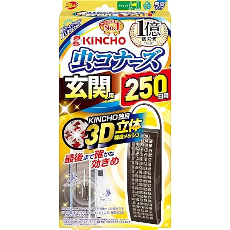 Amazon 虫コナーズ 玄関用 虫よけプレート 250日用 無臭 虫コナーズ ドラッグストア