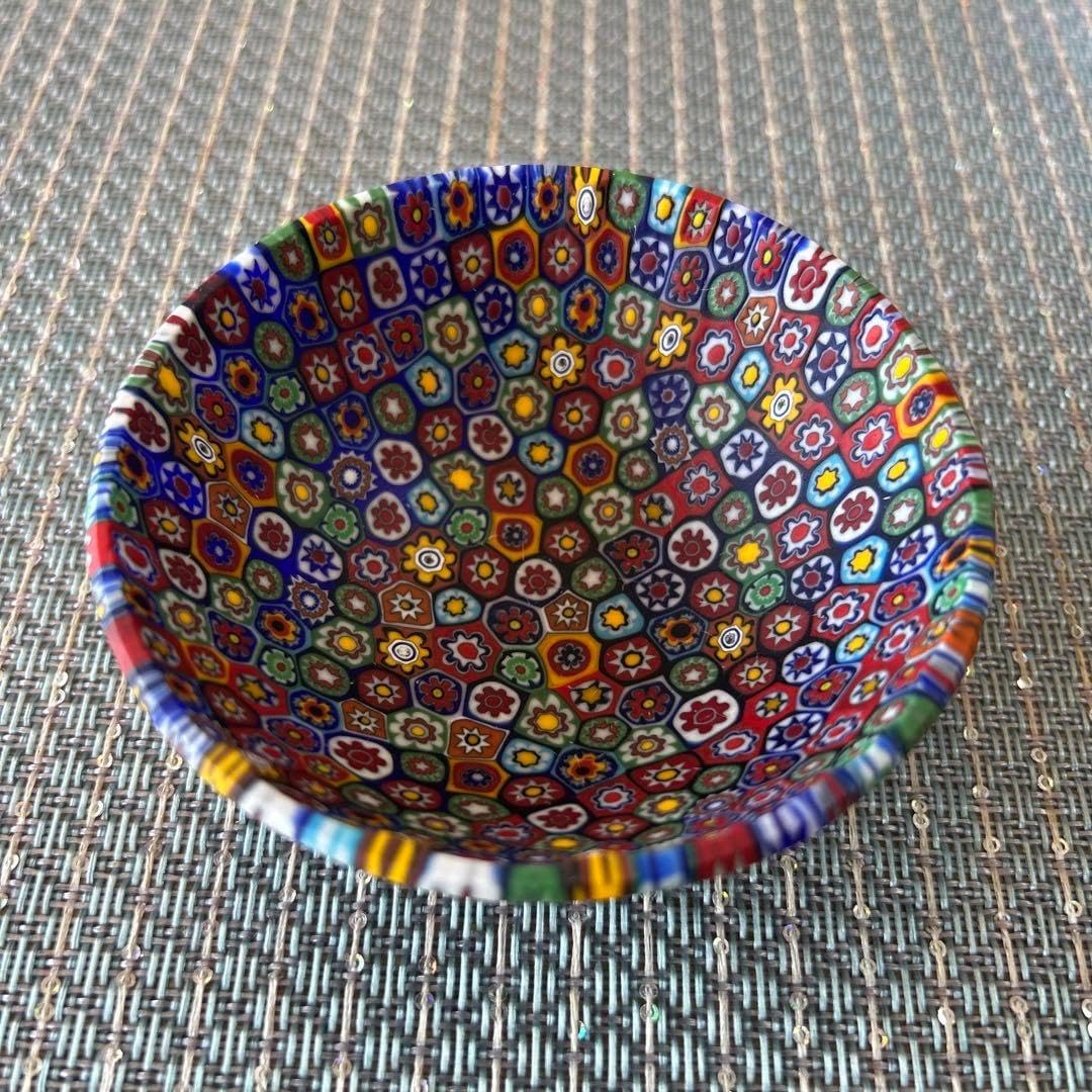 フランスアンティーク クリスタルのボンボニエール キャンディポット リボン フランスアンティーク クリスタルのボンボニエール キャンディポット