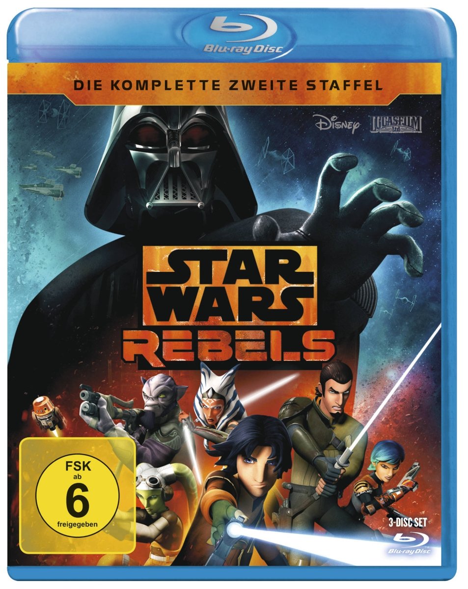 Star Wars Rebels.Staffel.2,Blu-ray