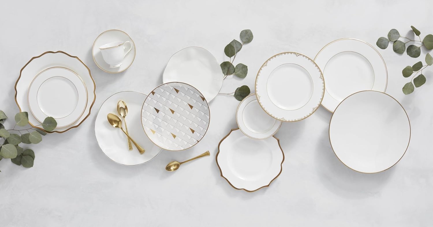 Lenox Blue Bay 4-Piece Set Dinner Plates, 6.40 LB