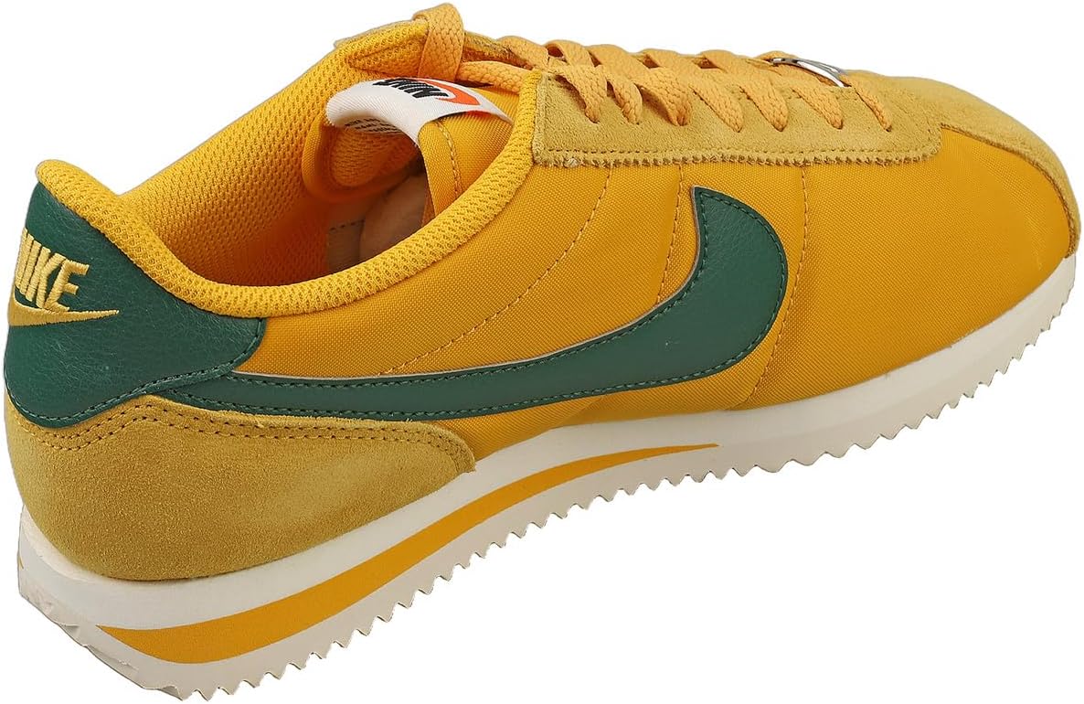 Nike Cortez Women's Shoes (DZ2795-702, Yellow Ochre/Safety Orange/Black) Size 7.5