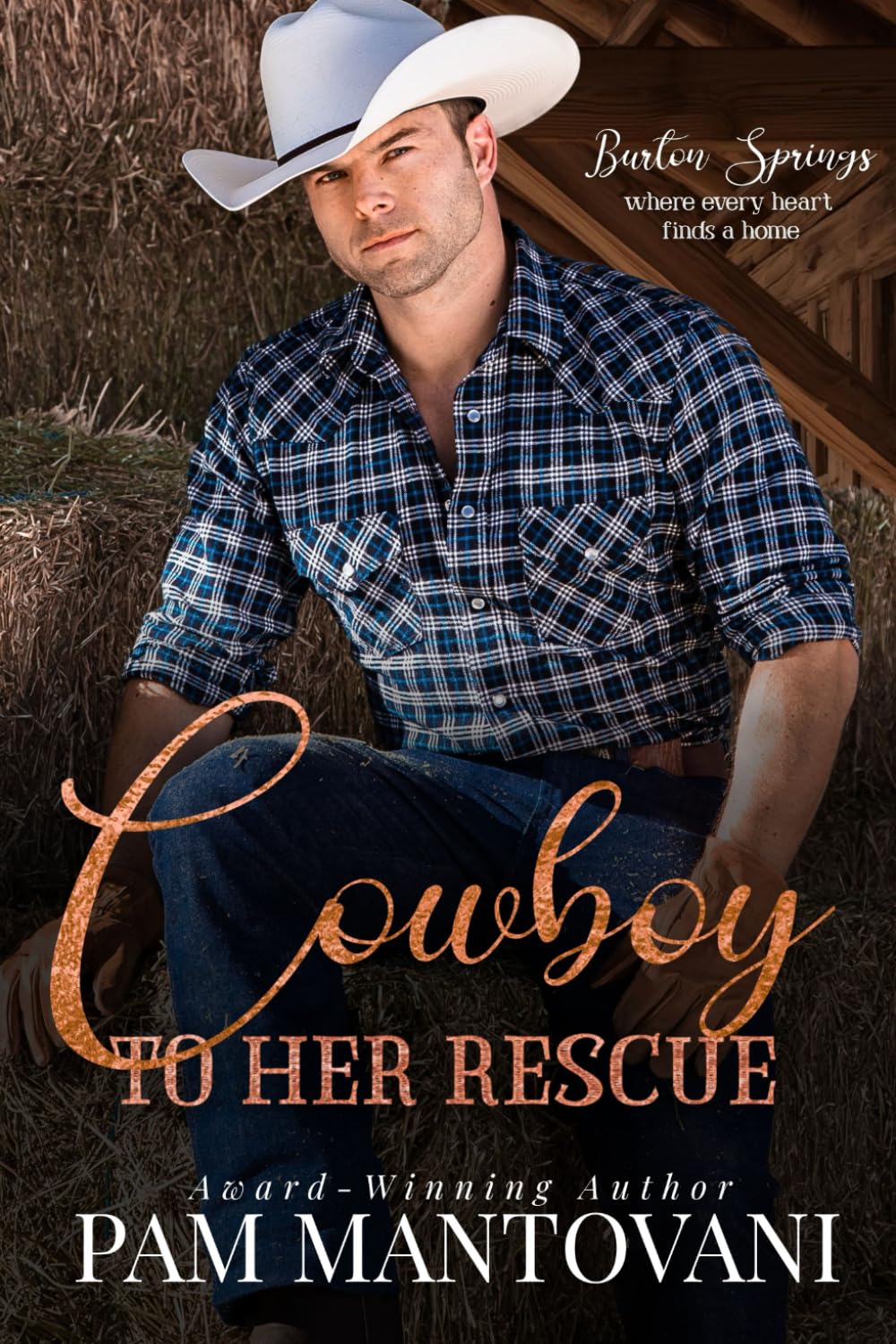 Cowboy To Her Rescue: Book 3 of The Cowboys of Burton Springs