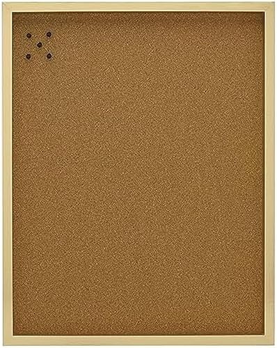 Mikasa Tablero de corcho con marco dorado, incluye 5 tachuelas