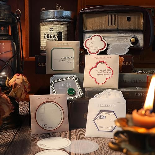 Alideco 120 piezas de papel de álbum de recortes vintage, papel de álbum de recortes de montañas y brisa marina para suministros de diario, papel