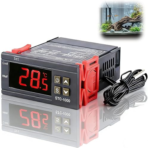 Thermostat Refroidissement Chauffage STC-1000 avec Affich…
