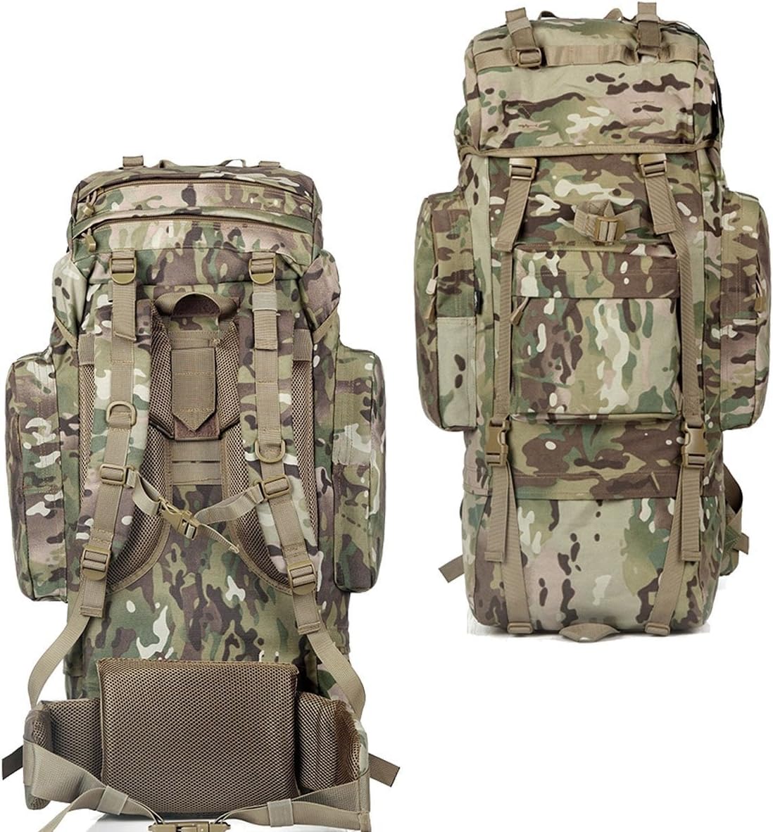 Vympel Outdoor Sport Hiking 80L Waterproof Backpack Rucksack Bag Camping Luggage CP