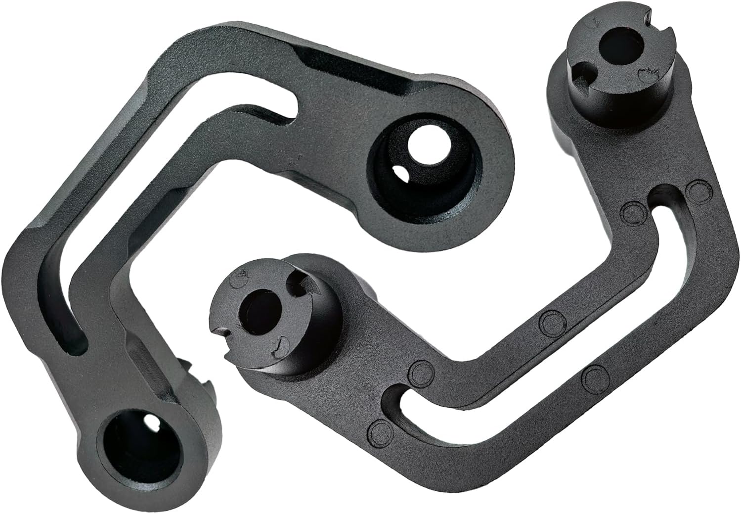 1 Pair Hood Ditch Light Pod Mount Compatible with Front A-Pillar Auxiliary Offroad LED Pod Light Work Lights on 2018-2024 Jeep Wrangler JL JLU 2020-2023 Gladiator JT