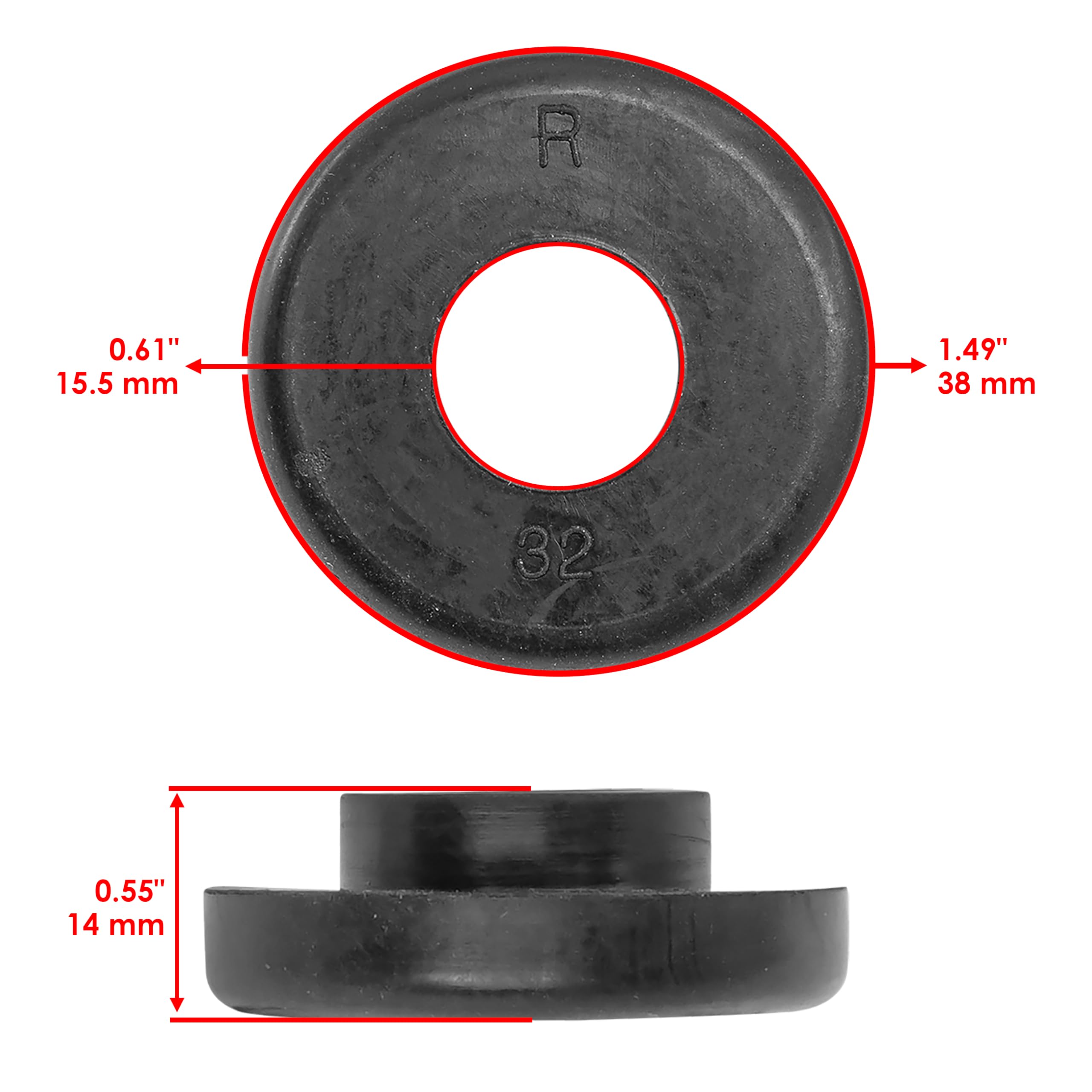 Caltric Exhaust Muffler For Polaris Sportsman 570 EFI 2014 - Foto 6