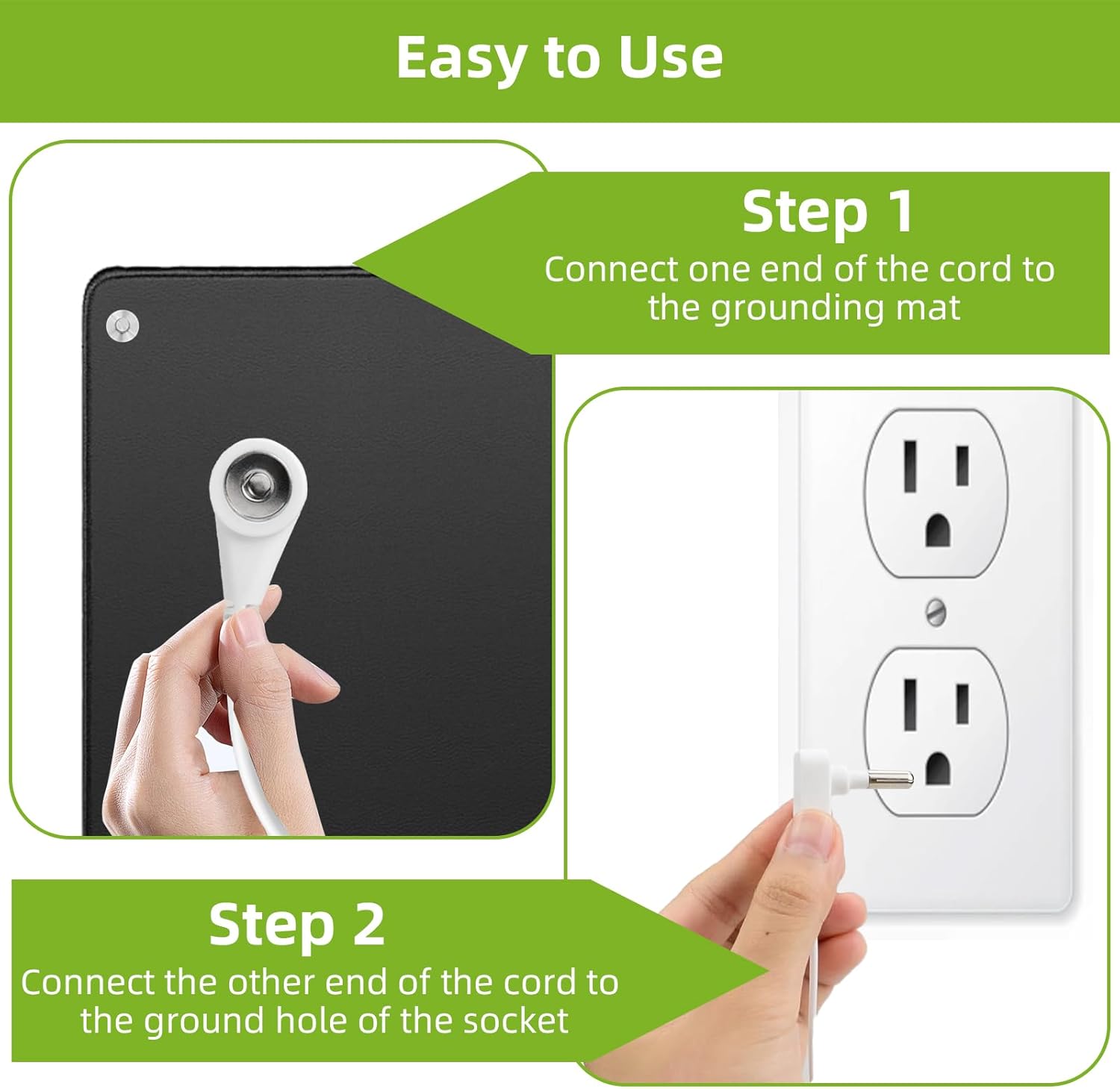 Grounding Mat, Earth Grounded Pad for Boost Energy, Grounding Mat for Sleeping, Earth Mat Grounding Pad