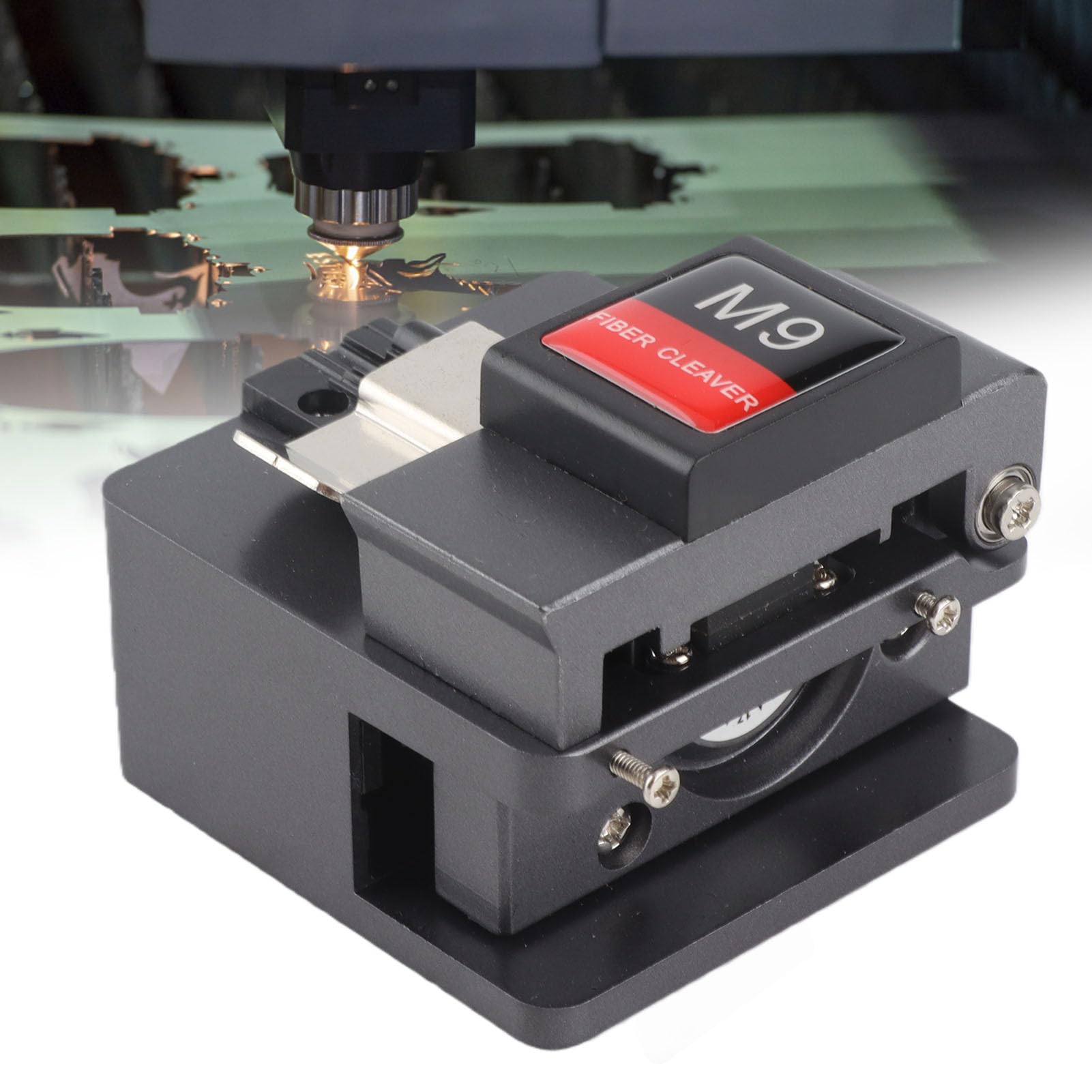 Cliveuse à Fibre Optique de Haute Précision, Entièrement Automatique, Faible Perte, 48 000 Clivages, avec Glissière en Acier Inoxydable, Mise à L'échelle Automatique, Protection