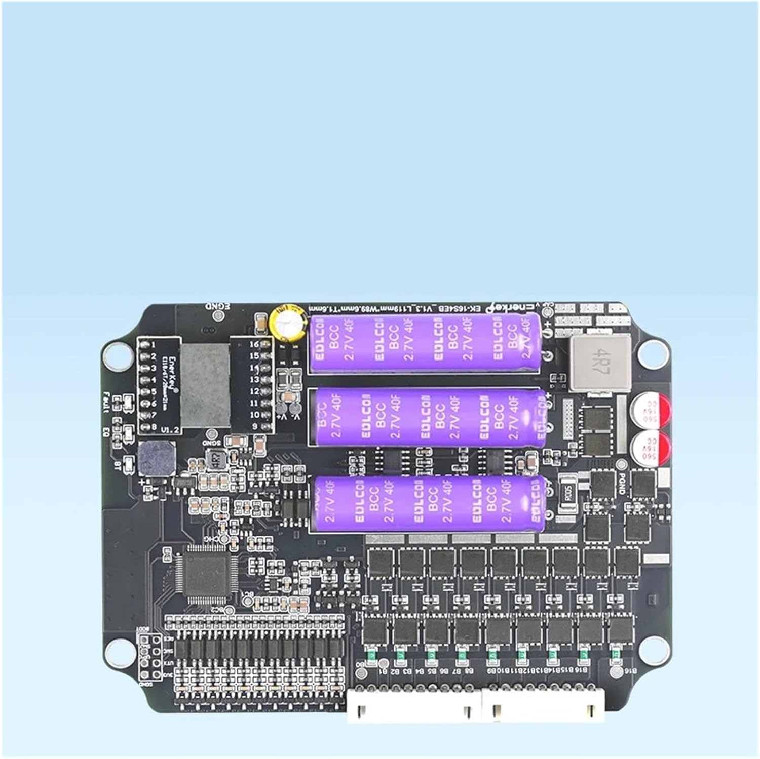 2A 4A Active Balancer Equalizer 3S 4S 5S 6S 7S 8S 9S 10S 12S 14S 16S Lifepo4 Li-ion Battery Equalization(4A 15-16S Clear)