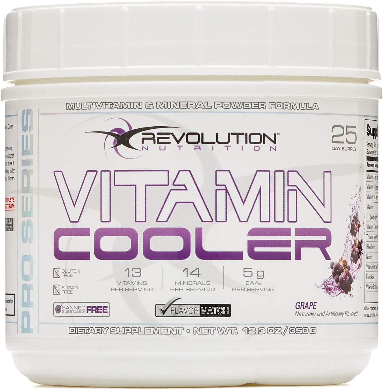 Revolution Nutrition Vitamin Cooler - Grape