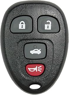 Keyless2Go New Keyless Entry Replacement Remote Car Key Fob for Select Malibu Cobalt Lacrosse Grand Prix G5 G6 Models That use 15252034 KOBGT04A Remote