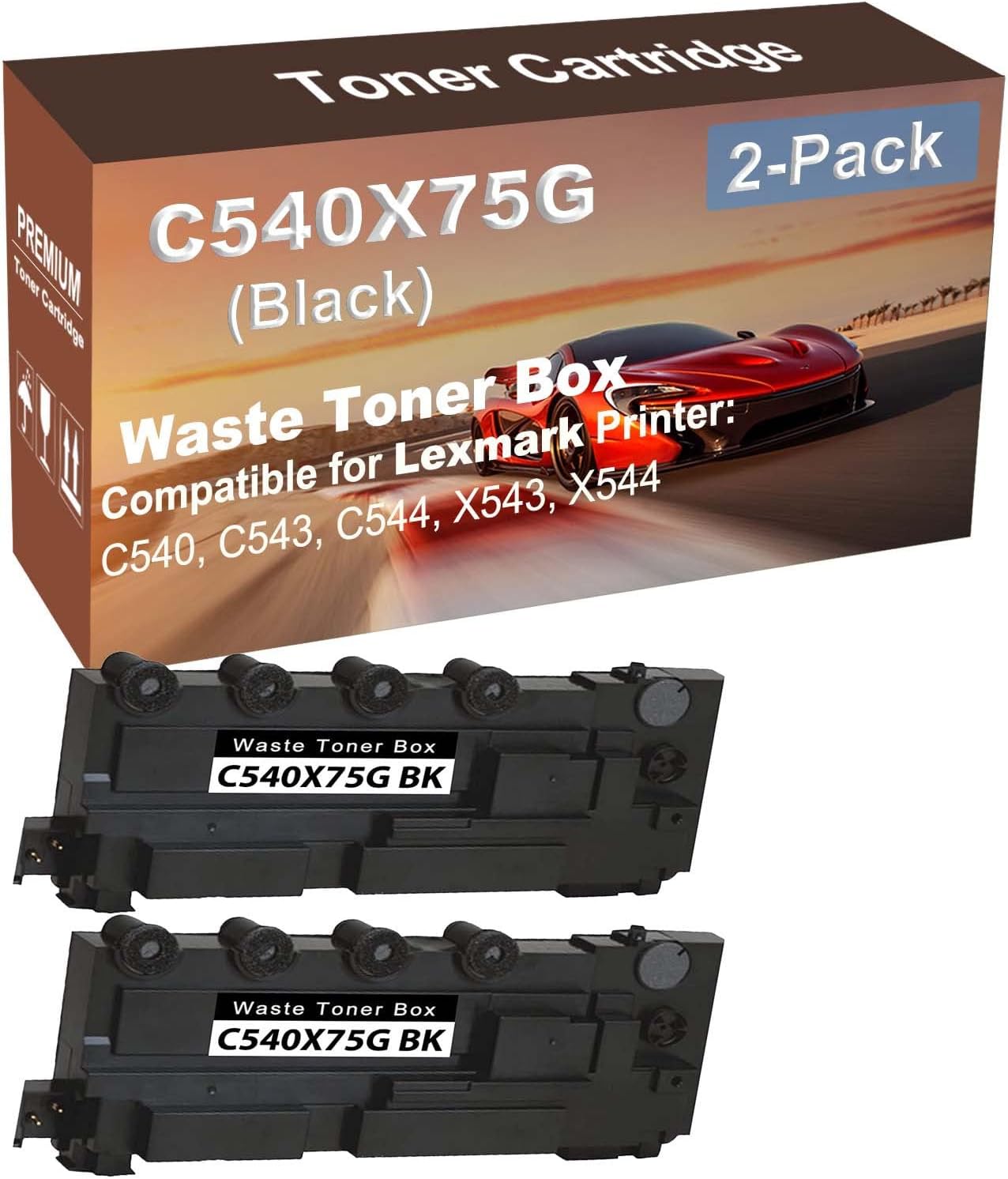 2Pack Compatible High Capacity C540 C543 C544 X543 X544