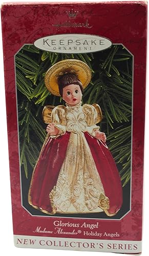 Miniatura 2 de Hallmark Adorno de recuerdo Ángel glorioso 1er en la serie Madame Alexander Holiday Angels 1998