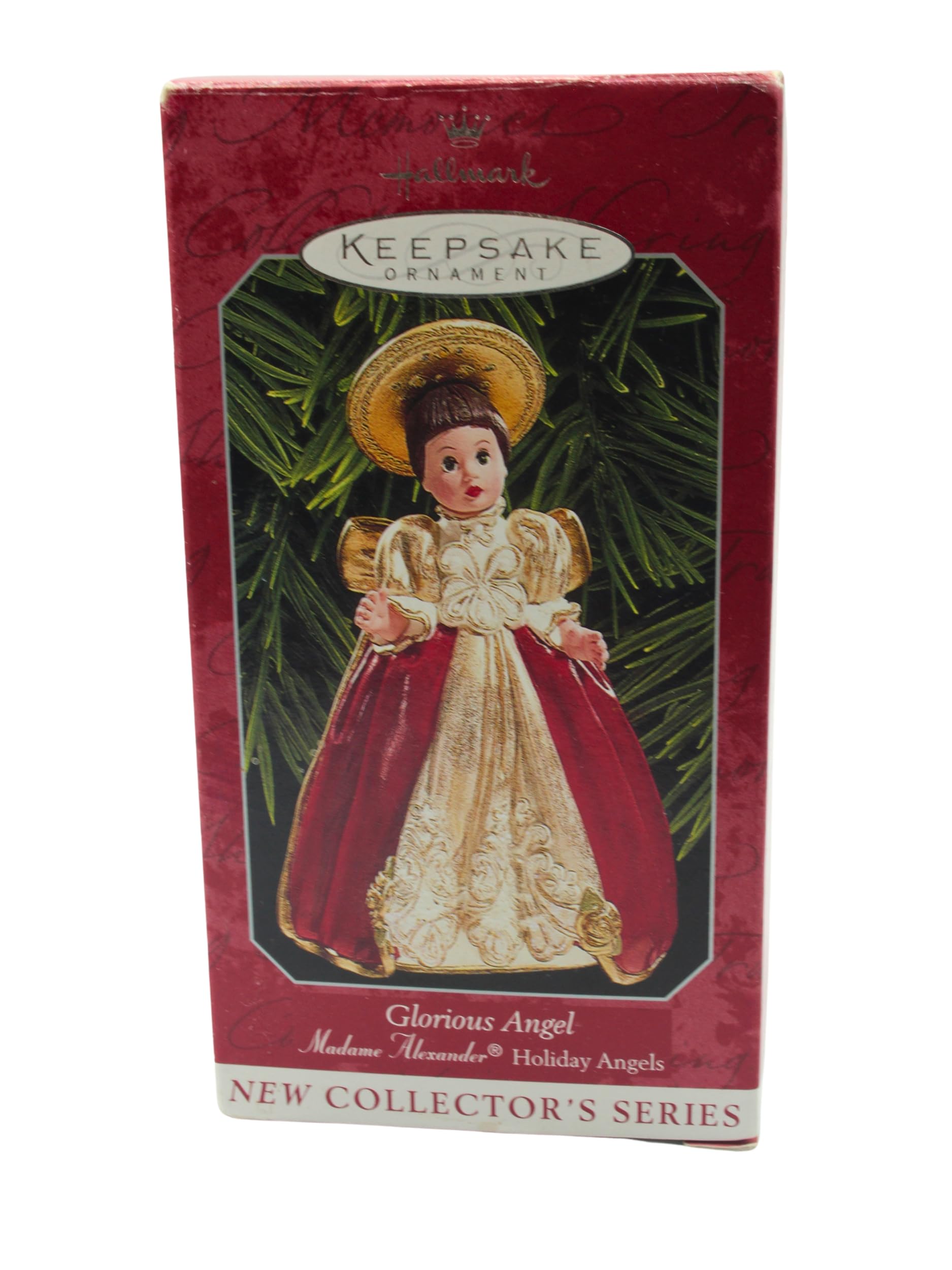 Amazon.com: Hallmark Keepsake Ornament Glorious Angel 1st in The 